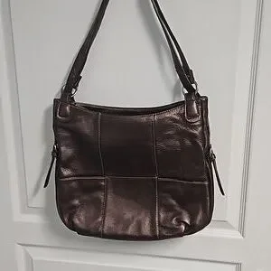 Norm Thompson | Bags | Norm Thompson Metallic Bronze Leather  display picture 1